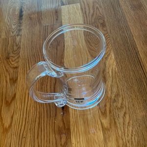 Simon Pearce hand blown tankard mug NWT